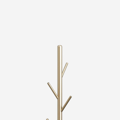 Metal Coat Rack Marble Base 8 Hooks Clothes Tree Hat Display Hanger Bag Organiser - Cosy Abode