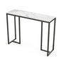 Interior Ave - Stone Marble Console - Marble & Black - Cosy Abode