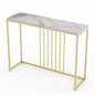 Interior Ave - Stone Marble Console - Marble & Gold - Cosy Abode