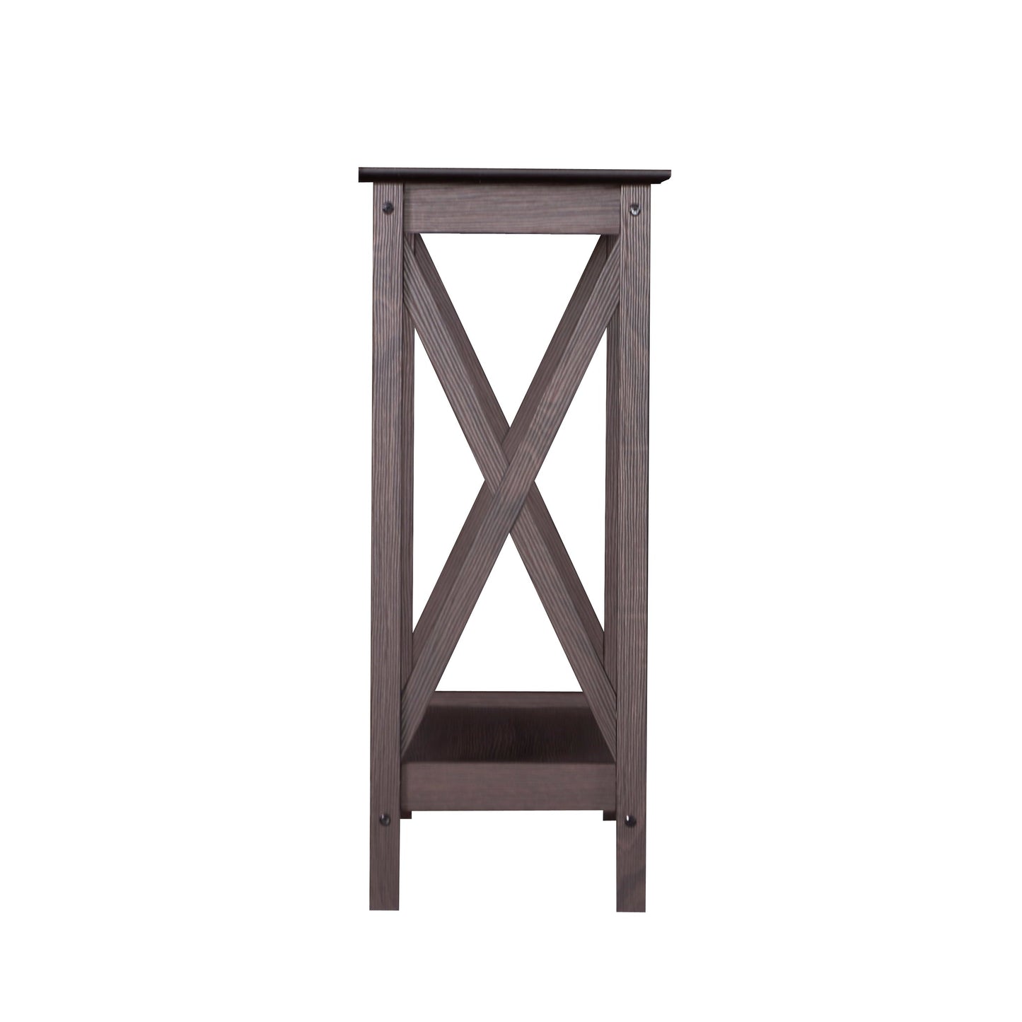 Coastal Console Table in Walnut - Cosy Abode