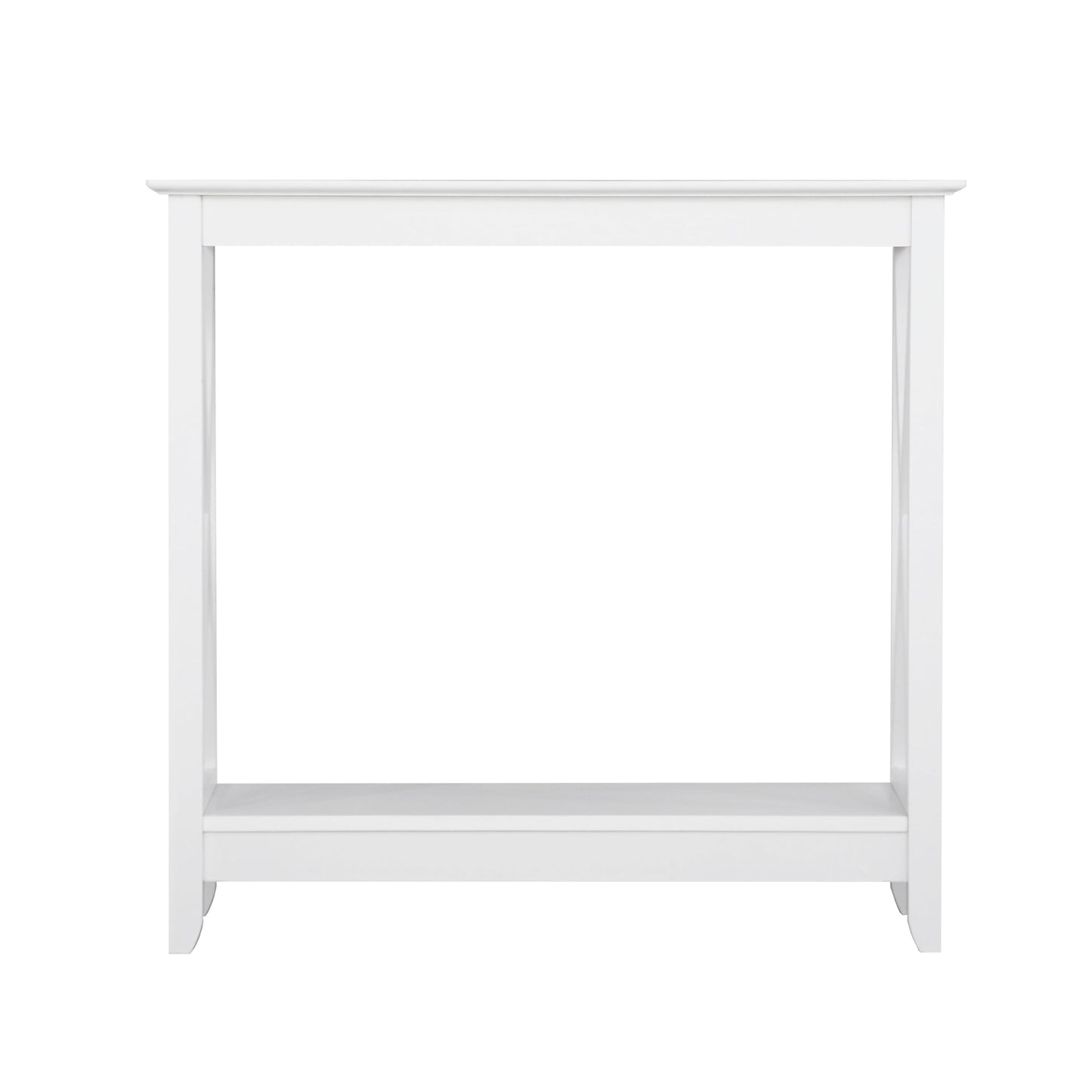 Coastal Console Table in White - Cosy Abode