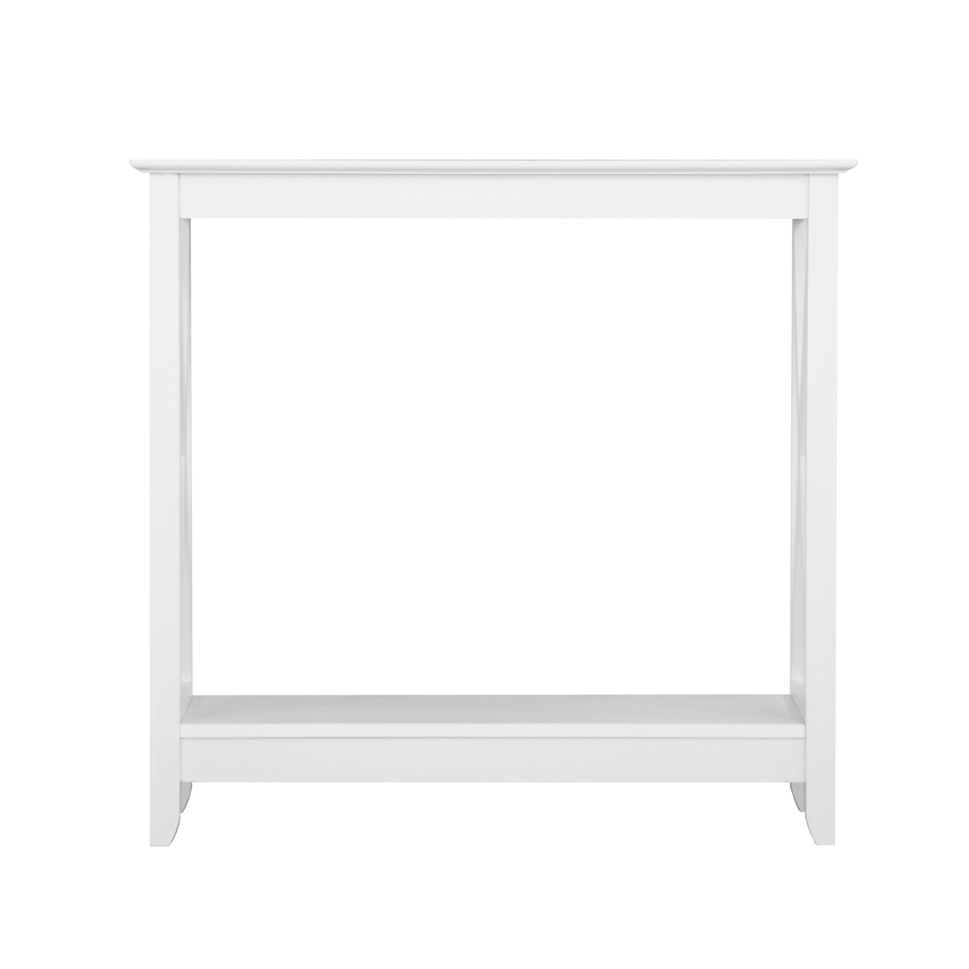 Coastal Console Table in White - Cosy Abode