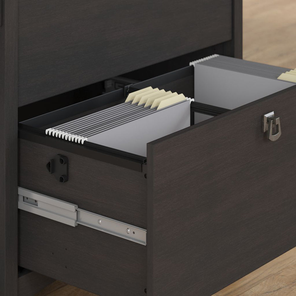 Salinas Filing Cabinet Black - Cosy Abode