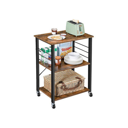 VASAGLE Kitchen Baker's Rack on Wheels - Cosy Abode