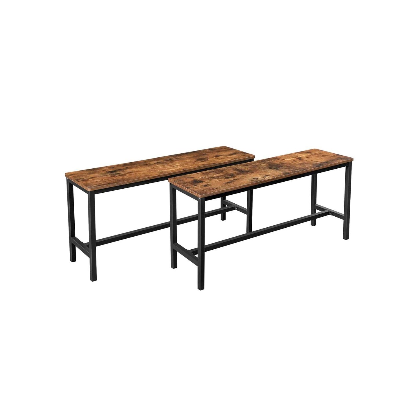 VASAGLE Set of 2 Dining Benches - Cosy Abode