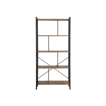 VASAGLE 4 Tier Bookshelf with Compartments - Cosy Abode