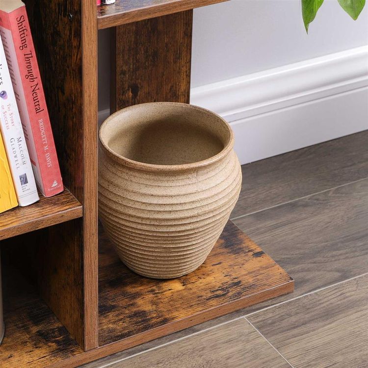 VASAGLE Bookshelf Tree-Shaped Bookcase with 13 Storage Shelves - Cosy Abode