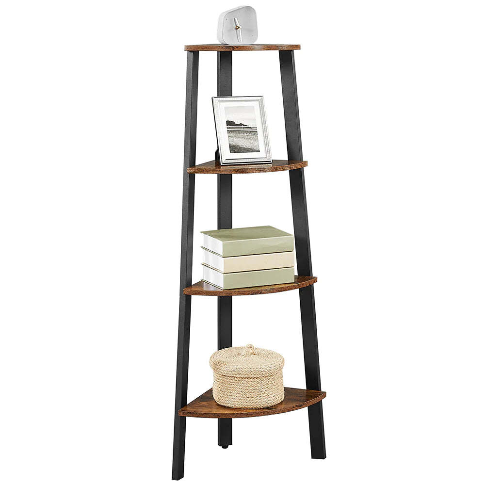 VASAGLE 4 Tier Corner Shelf - Cosy Abode