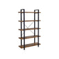 VASAGLE 5-Tier Industrial Grade Stable Bookcase - Cosy Abode