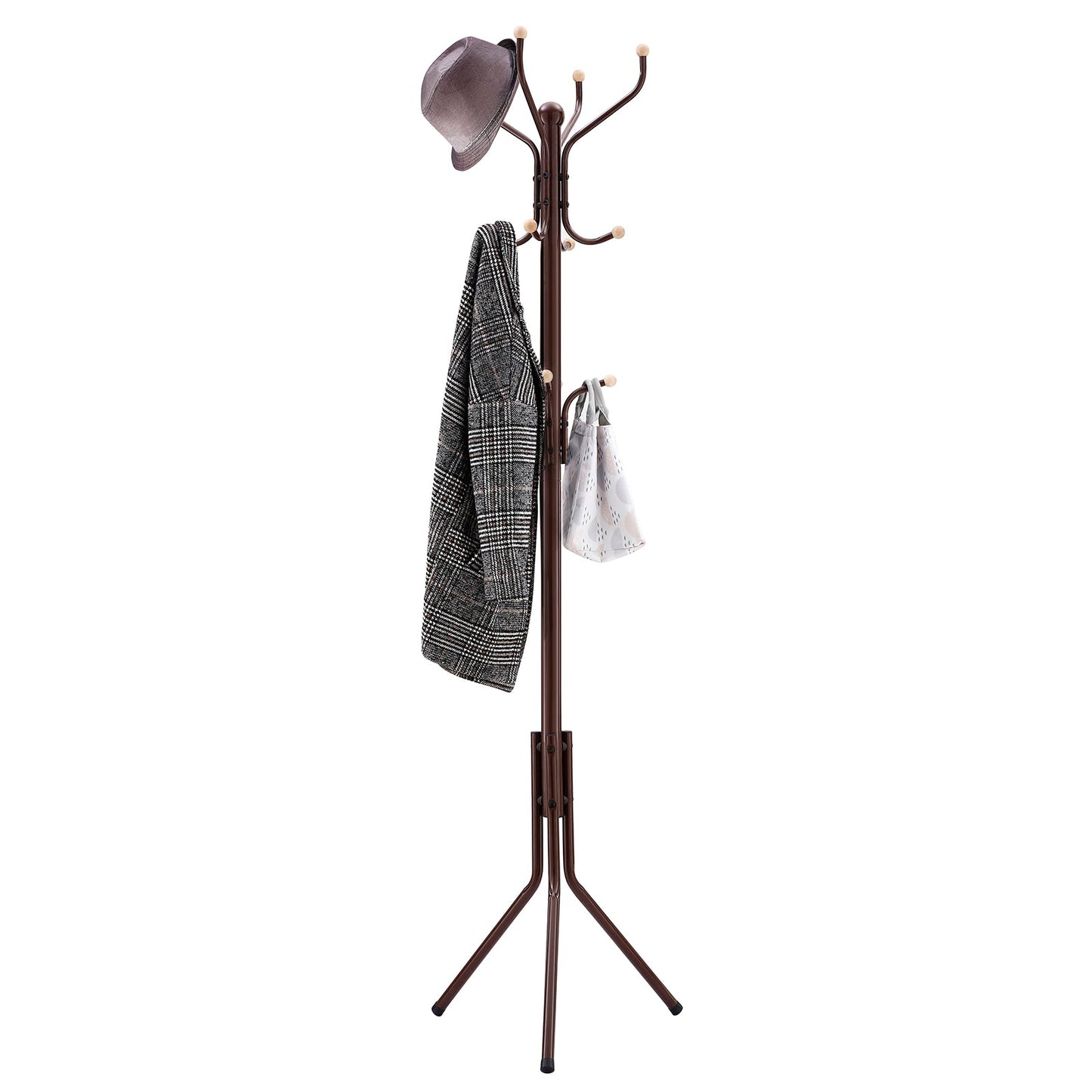 SONGMICS Coat Rack Freestanding Coat Tree - Cosy Abode