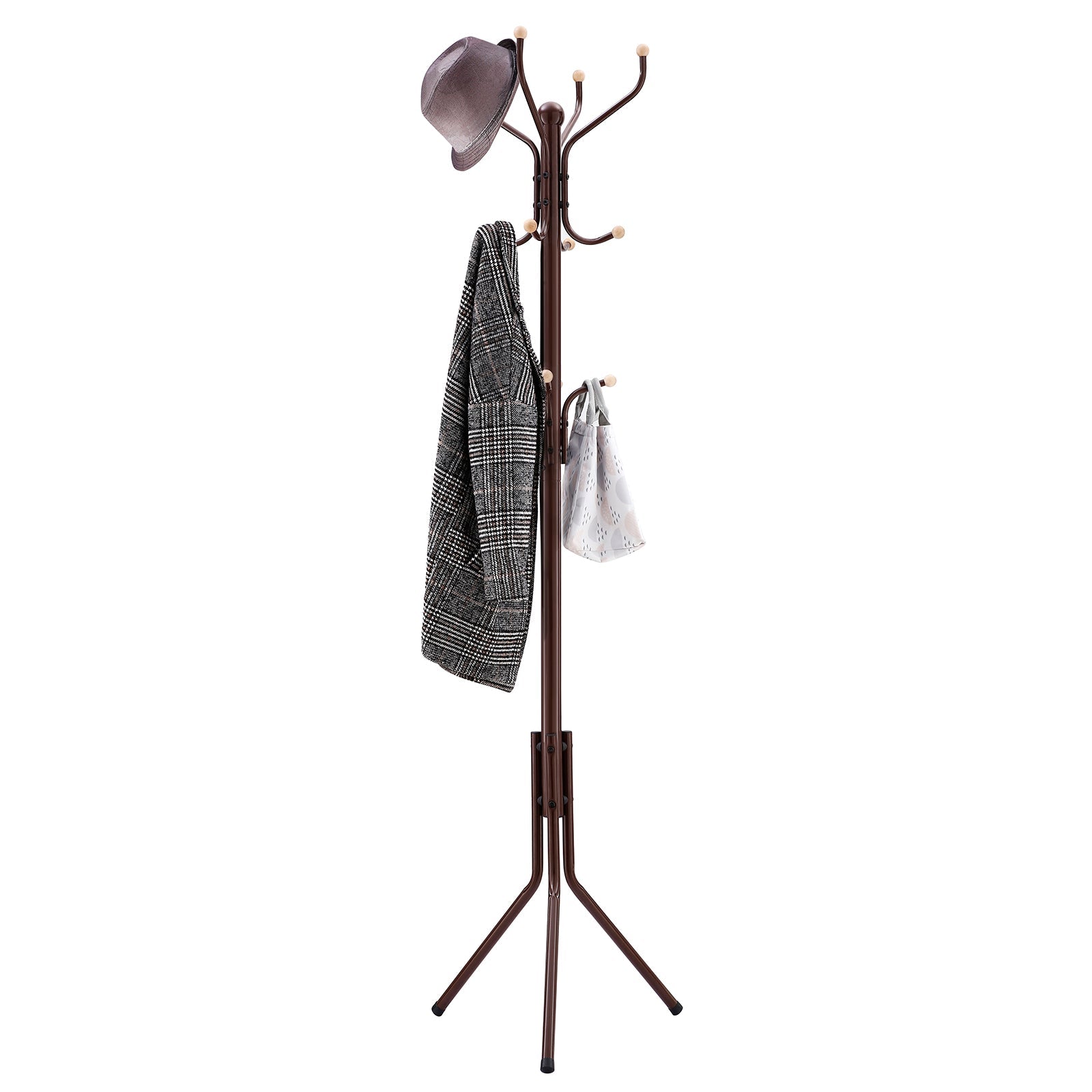 SONGMICS Coat Rack Freestanding Coat Tree - Cosy Abode