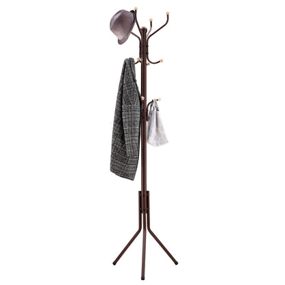 SONGMICS Coat Rack Freestanding Coat Tree - Cosy Abode