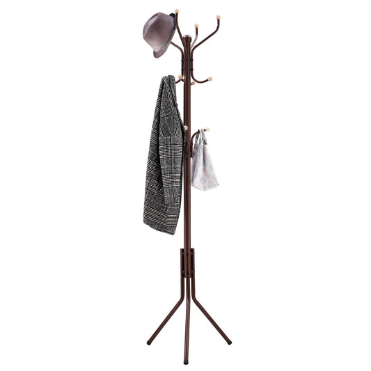 SONGMICS Coat Rack Freestanding Coat Tree - Cosy Abode
