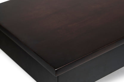 Gold Black Wooden Slim Hallway Console Table with Finial Legs - Cosy Abode