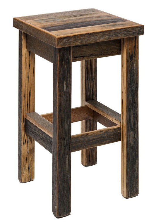 Australian Made Solid Hardwood Timber Bar Stool in Blonde Matt Finish - Cosy Abode