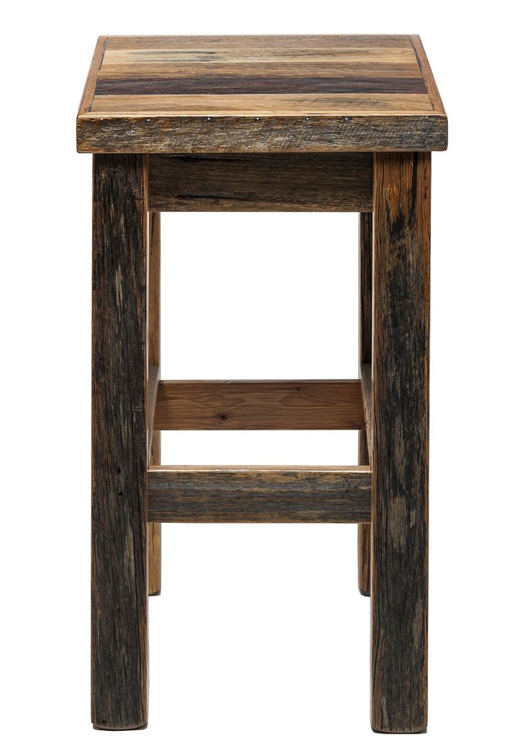 Australian Made Solid Hardwood Timber Bar Stool in Blonde Matt Finish - Cosy Abode