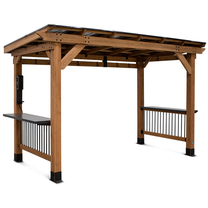 Backyard Discovery Saxony Grill/BBQ XL Gazebo - Cosy Abode