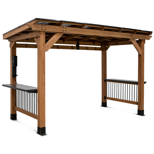 Backyard Discovery Saxony Grill/BBQ XL Gazebo - Cosy Abode