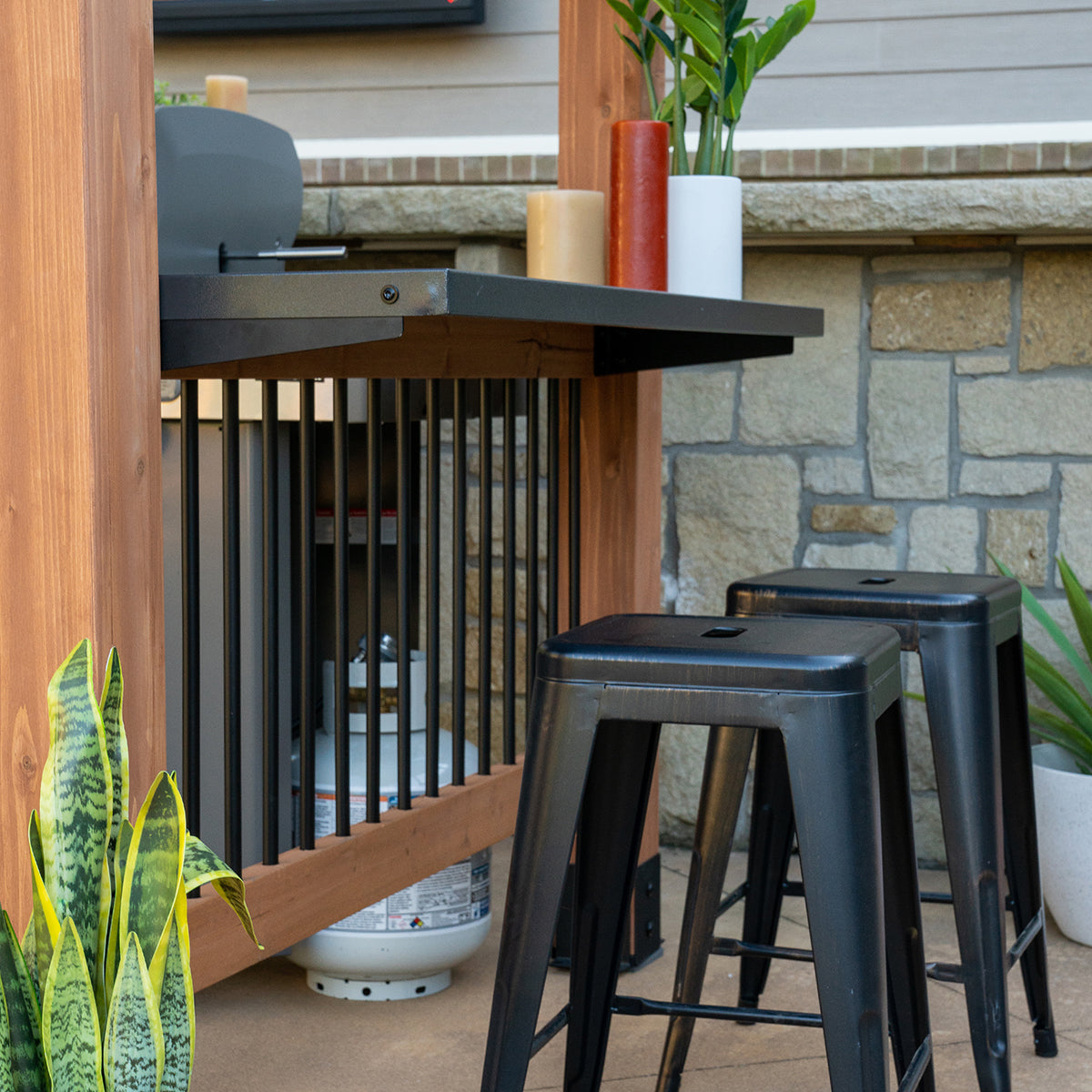 Backyard Discovery Saxony Grill/BBQ XL Gazebo - Cosy Abode