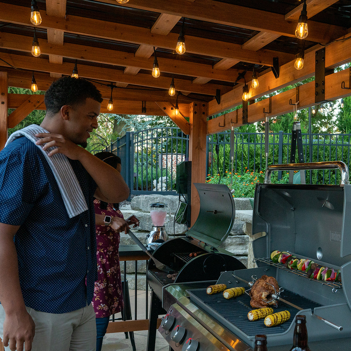 Backyard Discovery Saxony Grill/BBQ XL Gazebo - Cosy Abode