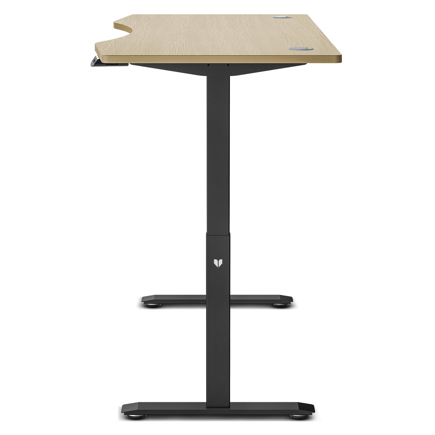 Lifespan Fitness V-FOLD Treadmill with ErgoDesk Automatic Standing Desk 1500mm in Oak/Black - Cosy Abode