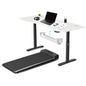 Lifespan Fitness WalkingPad M2 Treadmill with ErgoDesk Automatic White Standing Desk 1800mm + Cable Management Tray - Cosy Abode