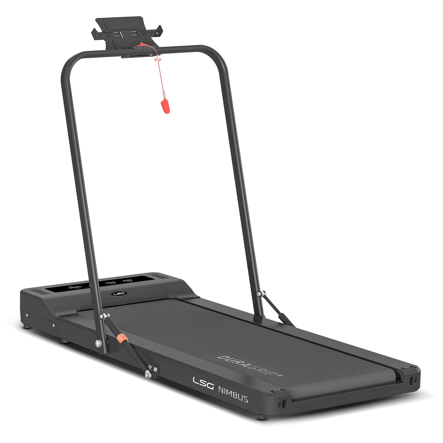 LSG Nimbus Walking Pad Treadmill + ErgoDesk Automatic Standing Desk 1500mm (White) - Cosy Abode