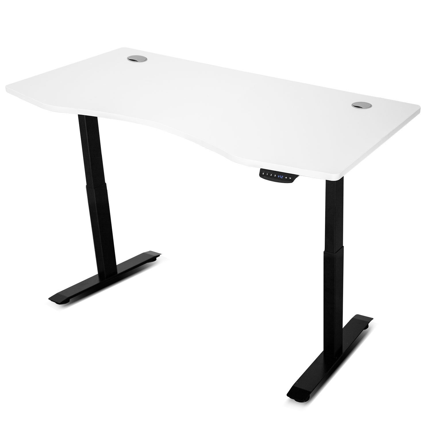 LSG Nimbus Walking Pad Treadmill + ErgoDesk Automatic Standing Desk 1500mm (White) - Cosy Abode