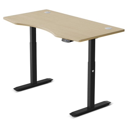 LSG Nimbus Walking Pad Treadmill + ErgoDesk Automatic Standing Desk 1500mm (Oak) - Cosy Abode