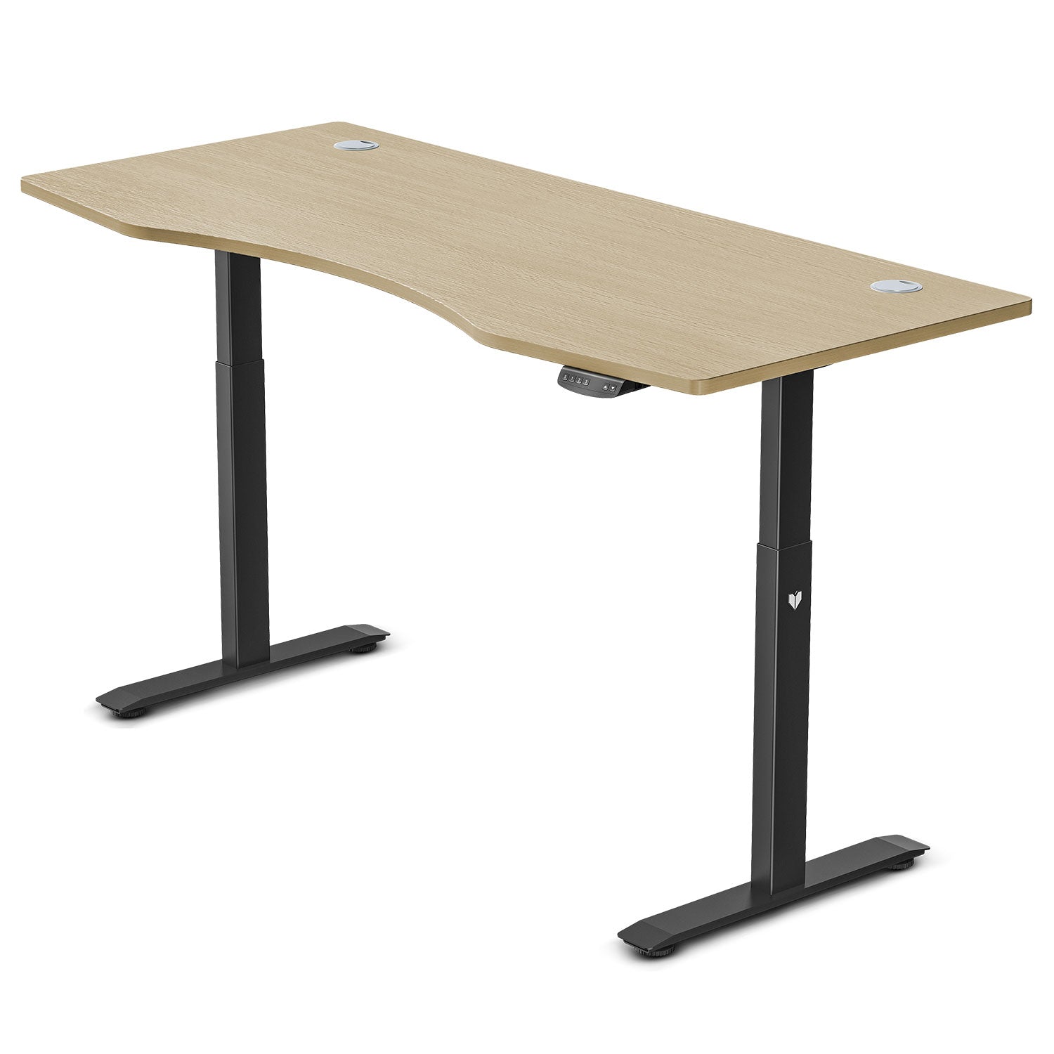 LSG Nimbus Walking Pad Treadmill + ErgoDesk Automatic Standing Desk 1800mm (Oak) - Cosy Abode