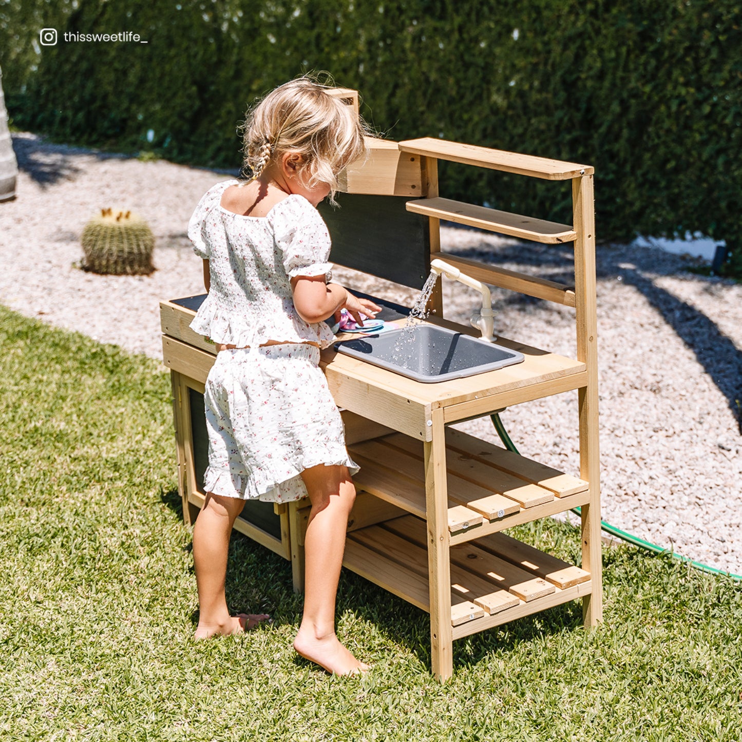 Lifespan Kids Ramsey Outdoor Play Kitchen - Cosy Abode