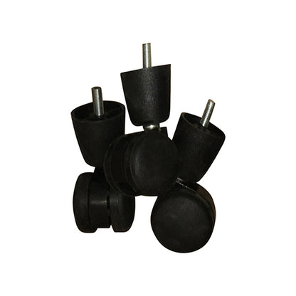 Mattress Base Ensemble King Size Solid Wooden Slat in Black with Removable Cover - Cosy Abode