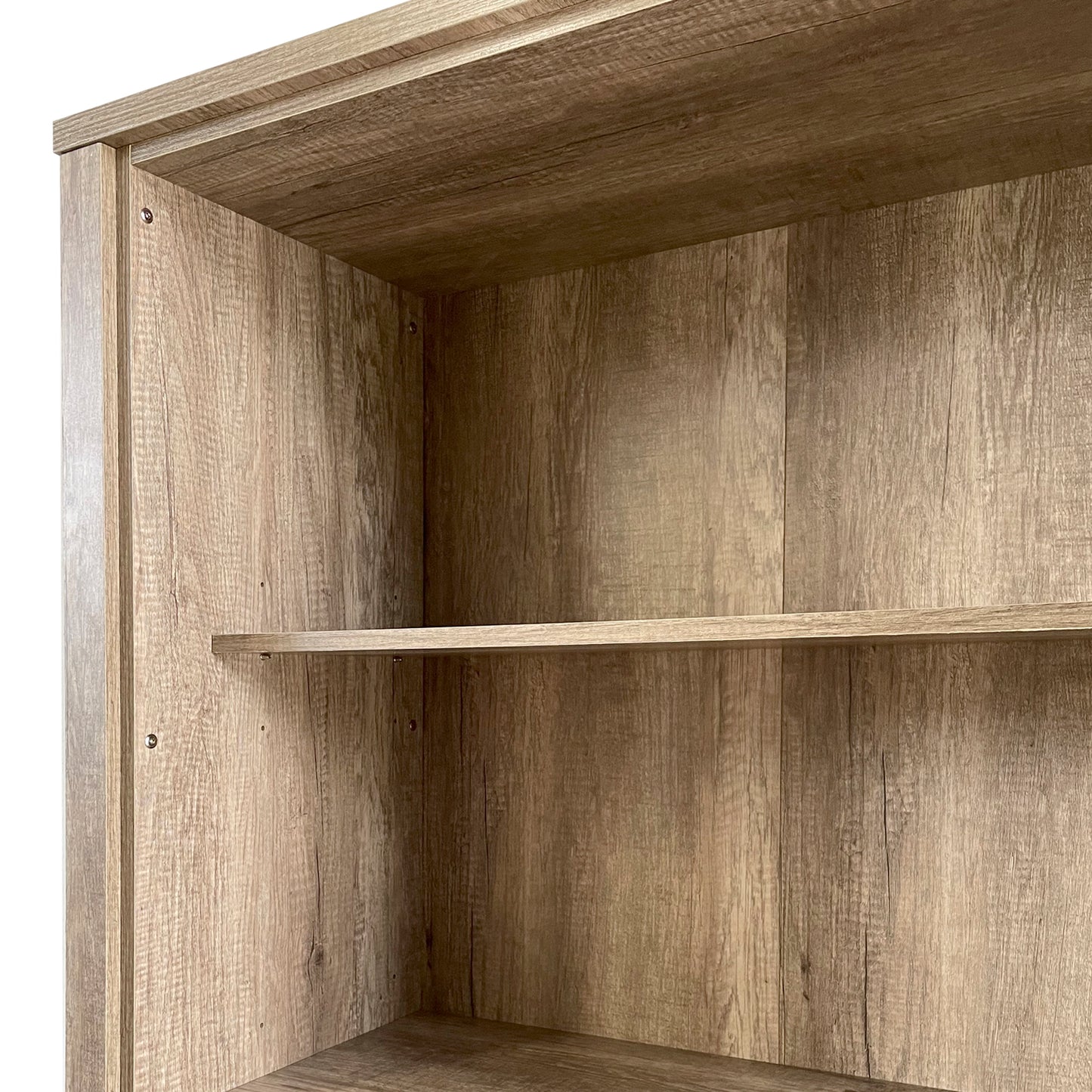 Display Shelf Book Case Stand Bookshelf Natural Wood like MDF in Oak Colour - Cosy Abode