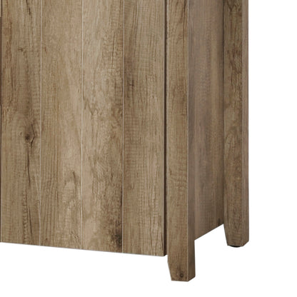 Display Shelf Book Case Stand Bookshelf Natural Wood like MDF in Oak Colour - Cosy Abode
