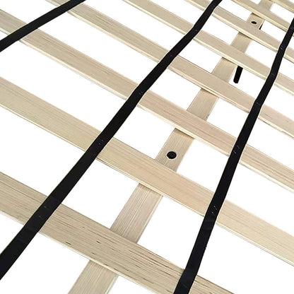 Queen Size Bedframe Velvet Upholstery Deep Grey Colour Tufted Headboard Deep Quilting - Cosy Abode