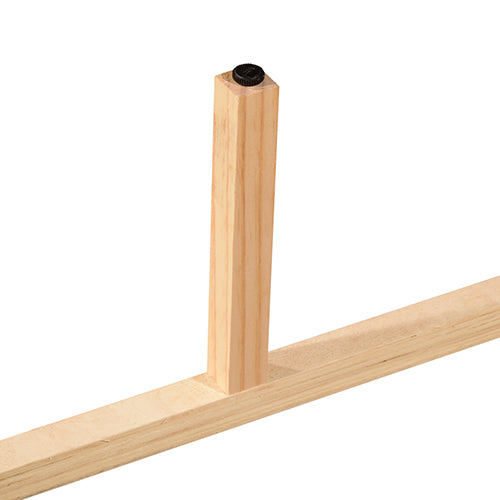 Storage Bed Frame King Size Upholstery Fabric in Light Grey with Base Drawers - Cosy Abode