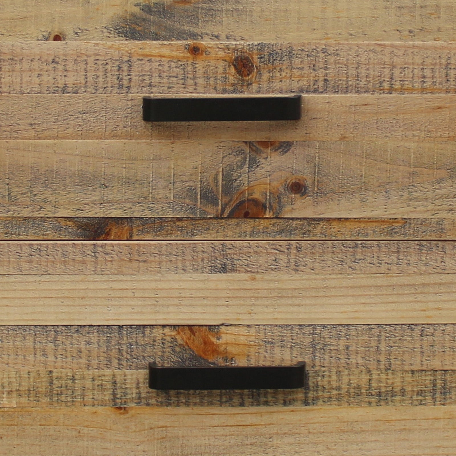 Bedside Table 2 drawers Night Stand Solid Wood Storage Light Brown Colour - Cosy Abode