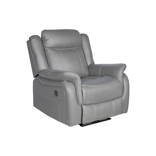 Carlton 1R Finest Fabric Recliner Sturdy Construction Metal Mechanism - Cosy Abode