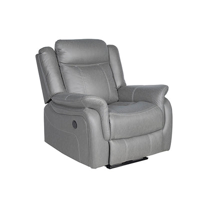 Carlton 1R Finest Fabric Recliner Sturdy Construction Metal Mechanism - Cosy Abode