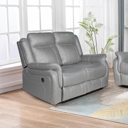 Carlton 2R Finest Fabric Recliner Sturdy Construction Metal Mechanism - Cosy Abode