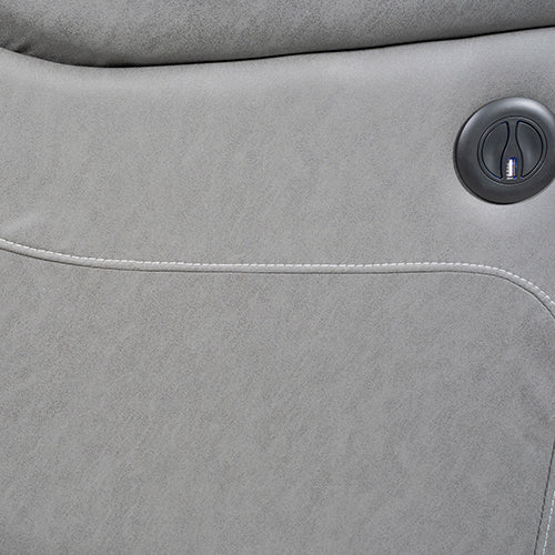 Carlton 2R Finest Fabric Recliner Sturdy Construction Metal Mechanism - Cosy Abode