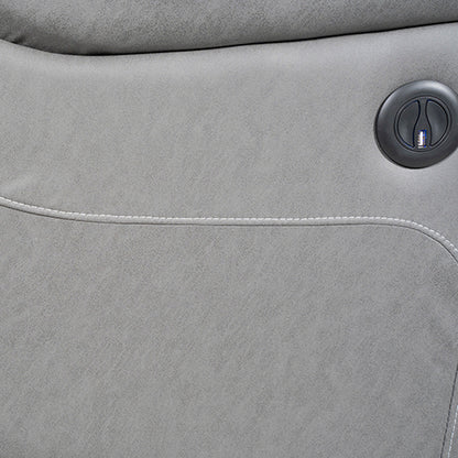 Carlton 2R Finest Fabric Recliner Sturdy Construction Metal Mechanism - Cosy Abode