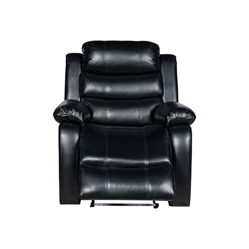 Chelsea 3R+1R+1R Seater Finest Leatherette Recliner Feature Console LED Light Ultra Cushioned - Cosy Abode