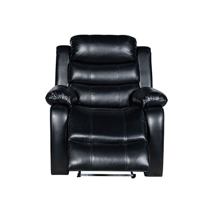 Chelsea 3R+1R+1R Seater Finest Leatherette Recliner Feature Console LED Light Ultra Cushioned - Cosy Abode