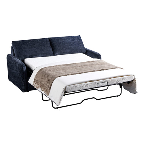 Harper Multifunctional 3 Seater Sofa Bed Fabric Upholstery Wooden Structure - Cosy Abode