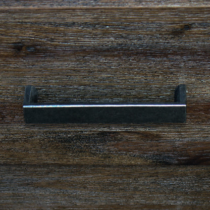 Tallboy with 4 Storage Drawers Solid Wooden Assembled in Chocolate Colour - Cosy Abode