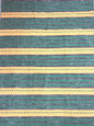 Green/yellow cotton rug 150x200 cm - Cosy Abode