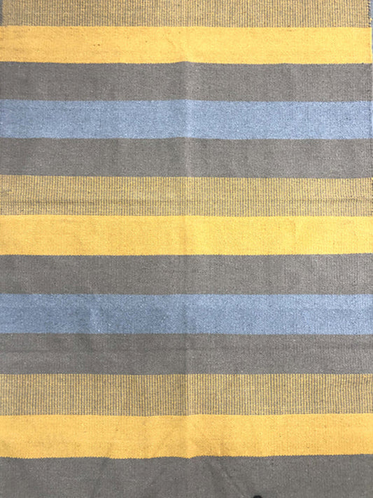 Blue/Green/yellow kilim rug 150x220 cm - Cosy Abode