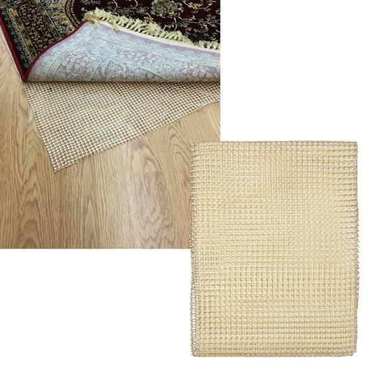 Non-slip Rug Underlay Cream Large 155x 223 cm - Cosy Abode
