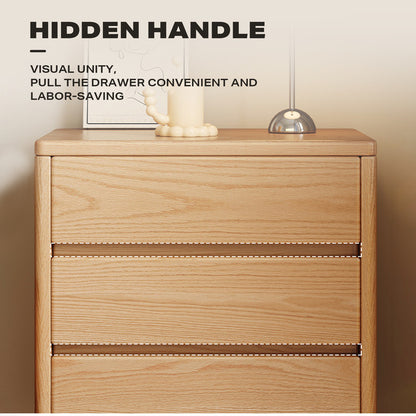 Bedside Tables 3 Drawers Side Table Nightstand Bedroom Storage Cabinet Wood - Cosy Abode